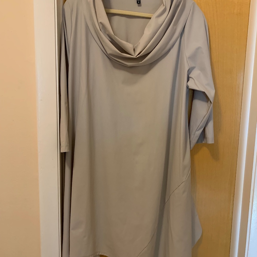 Pale grey tunic